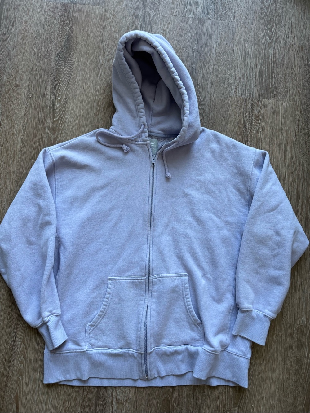 TNA Cozyaf Lavender Zip-Up Hoodie - Size 2